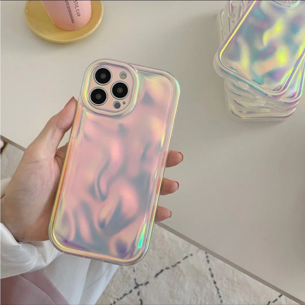 iPhone 11 Fairy Meteorite Iridescent Transparent Case by Auramma